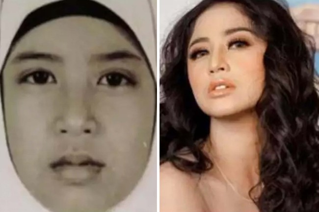 Kalau yang satu ini pas foto milik Dewi Perssik. Penampilan Dewi Perssik dulu saat mengenakan hijab tampak manglingi. Kalau kamu lebih suka penampilannya dulu atau saat ini? Foto: dok. Instagram/@dewiperssikreal