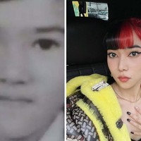 Dalam pas foto sekolahnya Isyana Sarasvati masih terlihat begitu imut dan menggemaskan dengana pipinya yang chubby. Setelah dewasa Isyana pun berubah menjadi lebih langsing dan berpipi tirus. Foto: dok. Instagram/@isyanasarasvati