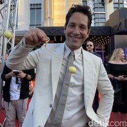 Paul Rudd Lelang Tiket Premiere Avengers: Doomsday Rp1,7 Miliar untuk Amal
