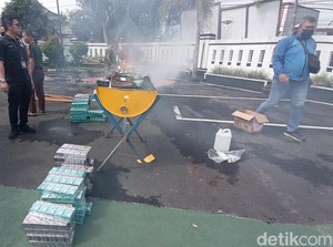 Sabu 1,2 Kg Dimusnahkan, Pemiliknya Dibui 12 Tahun!