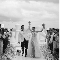 Dari unggahan Patricia Gouw di Instagram diketahui wanita jebolan Asia’s Next Top Model itu mengenakan gaun pengantin rancangan Hian Tjen di hari bahagianya. Hian juga berada di balik penampilan memukau Eva Celia hingga Maudy Ayunda pada hari pernikahan mereka. Foto: Dok. Instagram @ patriciagouw