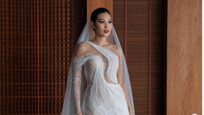 8 Foto Patricia Gouw Dinikahi Bule Bos Fintech, Gaun Pengantin Banjir Pujian