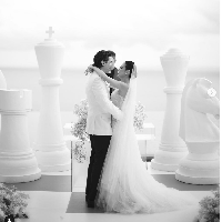 Patricia Gouw mengunggah momen pernikahannya di Bali ini ke akun Instagramnya. ...and Ill say I do for the rest of my life. From this moment on... to forever., tulisnya dengan menambahkan tagar #DanPatgo. Foto: Dok. Instagram @ patriciagouw