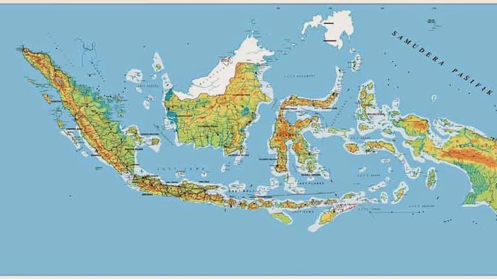 Peta Indonesia: Ciri-ciri Negara Kesatuan