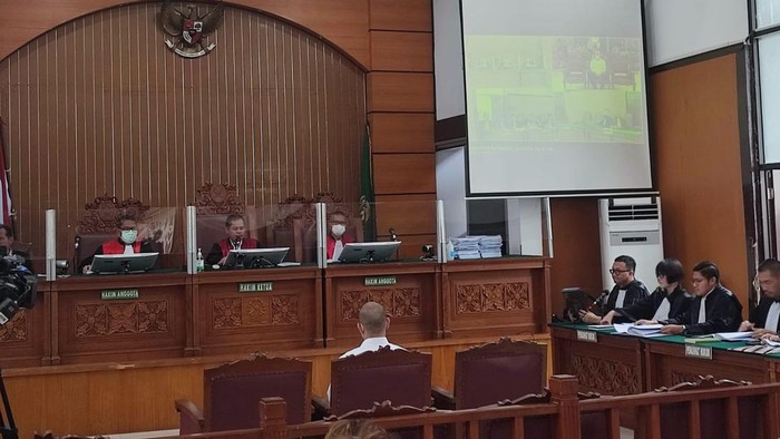 Sidang Baiquni Wibowo (Wilda-detikcom)
