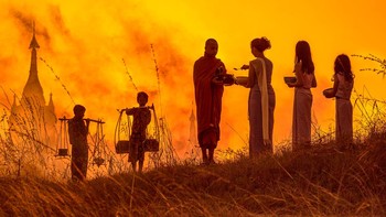 Kary Si Thu Ye Myint dari Mynamar. Gambar ini diambil di Desa Myin Twin, di bagian atas Myanmar Foto: The World Photography Organisation