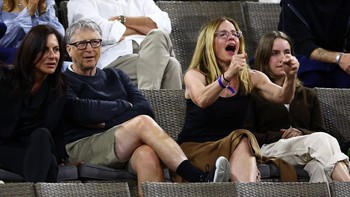 Paula Hurd menikah dengan Mark Hurd, CEO raksasa software Oracle dan mantan bos Hewlett-Packard, selama hampir 30 tahun, hingga kematian sang suami pada Oktober 2019. Foto: AFP via Getty Images/FREDERIC J. BROWN