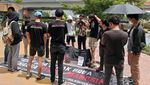 Aksi Solidaritas Menolak Lupa Tragedi Kanjuruhan di Palembang