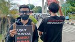 Aksi Solidaritas Menolak Lupa Tragedi Kanjuruhan di Palembang