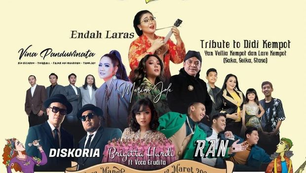 Tribute untuk Didi Kempot bakal digelar dalam festival musik di Solo.