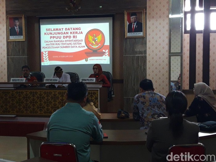 Diskusi kunker PPUU DPD RI di Pemkab Boyolali, Kamis (9/2/2023).