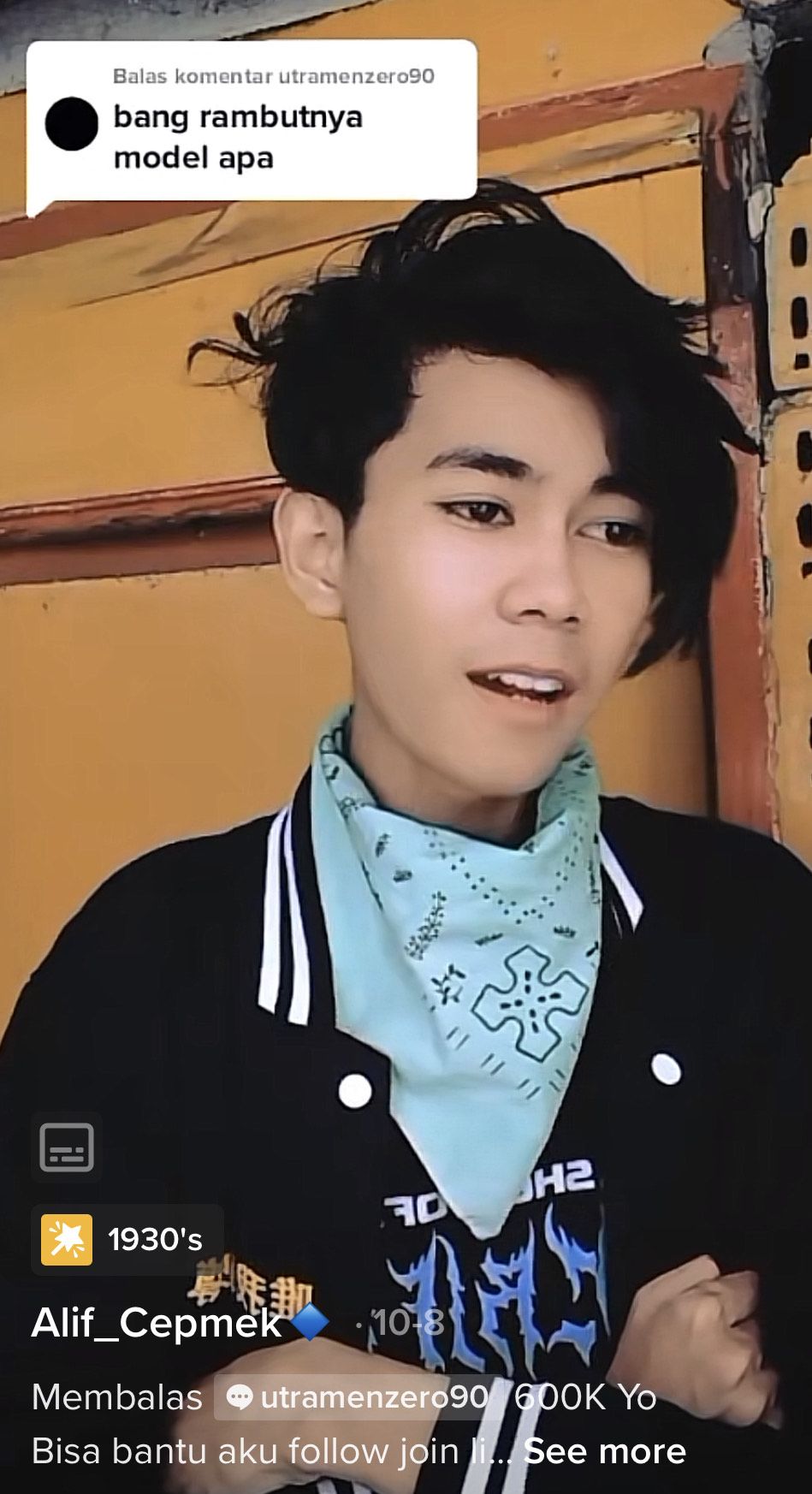 Contoh gaya rambut yang cocok untuk pria Indonesia.