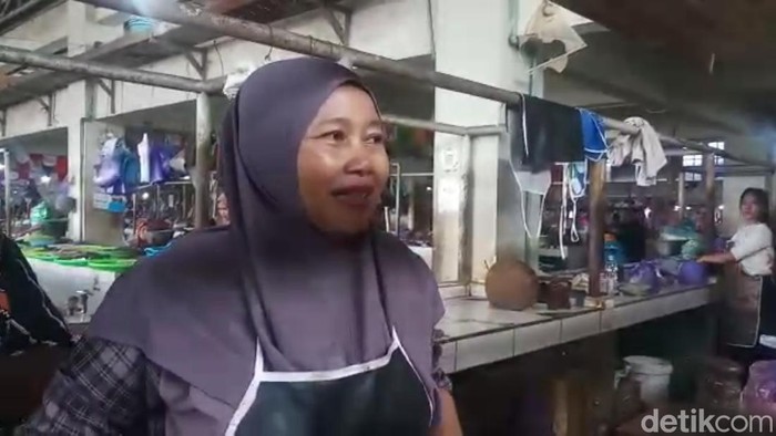 Salah seorang pedagang Kuswati.