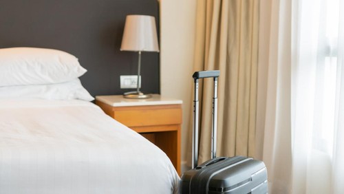 Ilustrasi kamar hotel