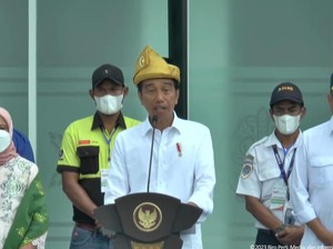 Jokowi Resmikan 2 Terminal di Sumut, Minta Ubah Citra Terminal Banyak Preman