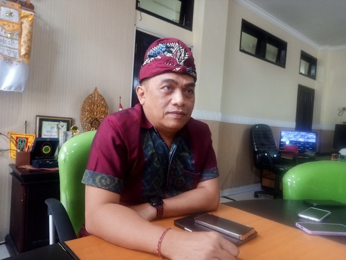Kepala Dinas Kesehatan Provinsi Bali, I Nyoman Gede Anom ketika ditemui pada Kamis (9/2/2023) di Kantor Kepala Dinas Kesehatan Provinsi Bali, Jalan Melati No 20 Denpasar, Bali. (Ni Made Lastri Karsiani Putri-detikBali)