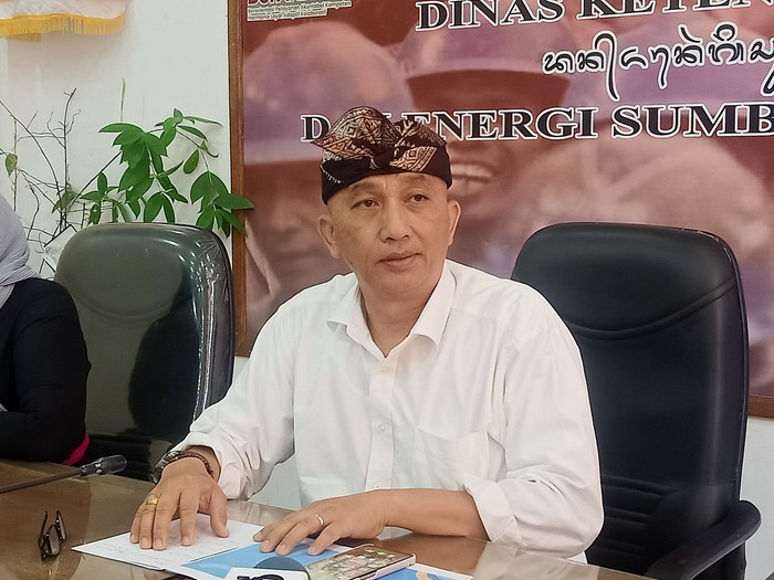 Kepala Dinas Tenaga Kerja dan ESDM Provinsi Bali I B Setiawan.