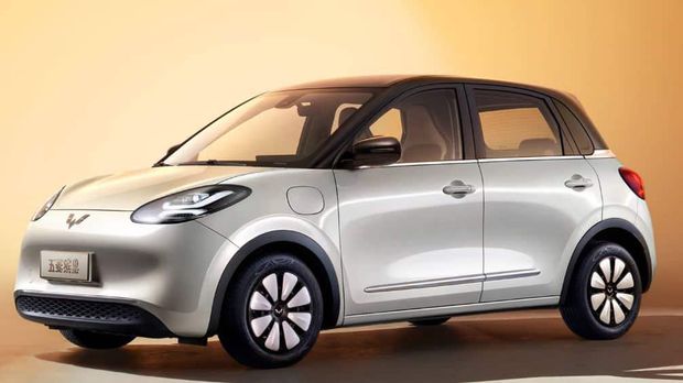 Mobil listrik Wuling Bingo di China.