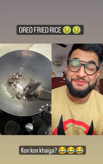 Nasi Goreng nyeleneh pakai racikan Oreo