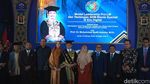 Potret Pengukuhan Prof M Syafii Antonio Guru Besar Ekonomi Islam, Dihadiri Mendag