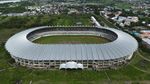 Potret Mangkraknya Proyek Stadion Barombong, Diisi Sapi