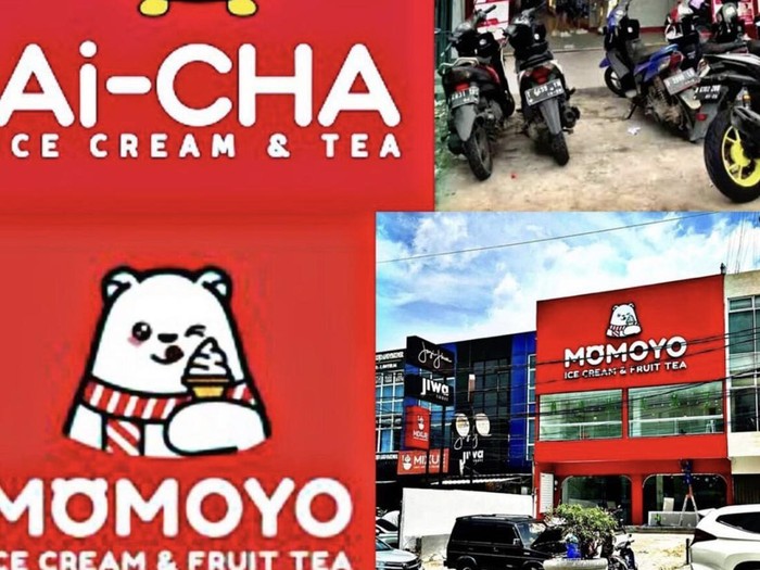 Ai-CHA dan Momoyo, Saingan Mixue di Indonesia