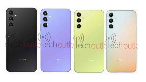 Samsung Galaxy A34. (Dok. Samsung)