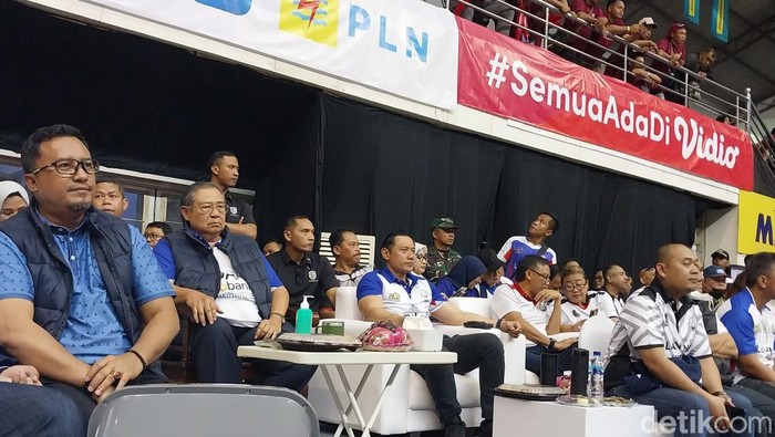 SBY nonton Proliga