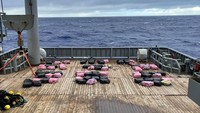 Selandia Baru Temukan Kokain 3,2 Ton Mengapung di Laut, Begini Wujudnya