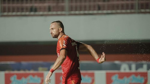 Spaso saat bertanding di laga sebelumnya lawan PS Barito Putera. (BU Official)