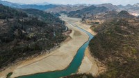 Sungai ini menjadi salah satu pemasok kebutuhan air warga di distrik Qixingguan.  