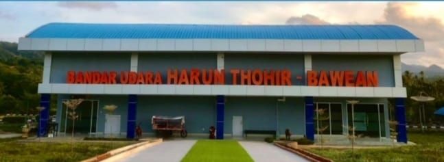 bandara harun thohir bawean Bandara Harun Thohir Gresik.