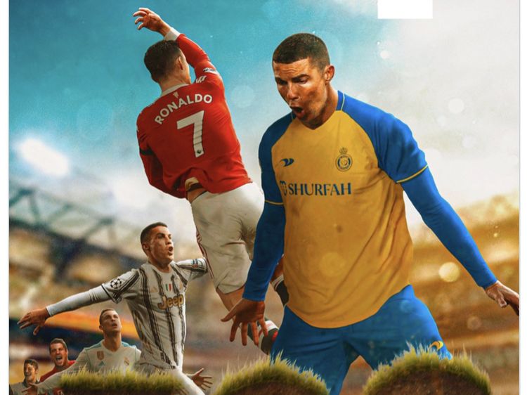 Meme Ronaldo Cetak Quattrick, Bukti Belum Habis Meski Berkarier di Arab