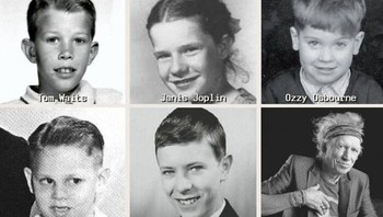 Bahkan Rockstar Pernah Muda Foto: Instagram/historyinpictures