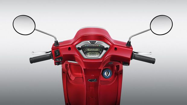 GPX Tuscany 150 yang mirip skuter Vespa.