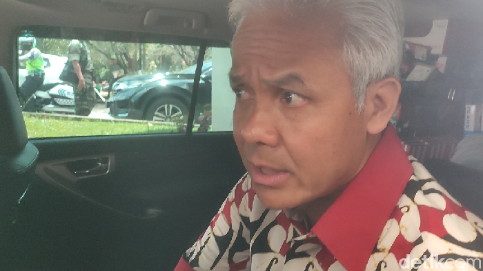 Gubernur Jawa Tengah Ganjar Pranowo di Semarang, Jumat (10/2/2023)
