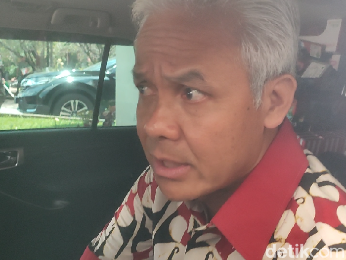 Gubernur Jawa Tengah Ganjar Pranowo di Semarang, Jumat (10/2/2023)