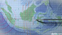 Gempa Dangkal M 4,6 Guncang Bengkulu, Dipicu Sesar Enggano
