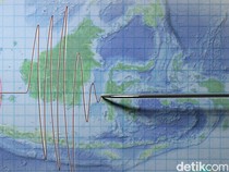 Gempa Berkekuatan M 3,2 Guncang Nias Utara Sore Ini