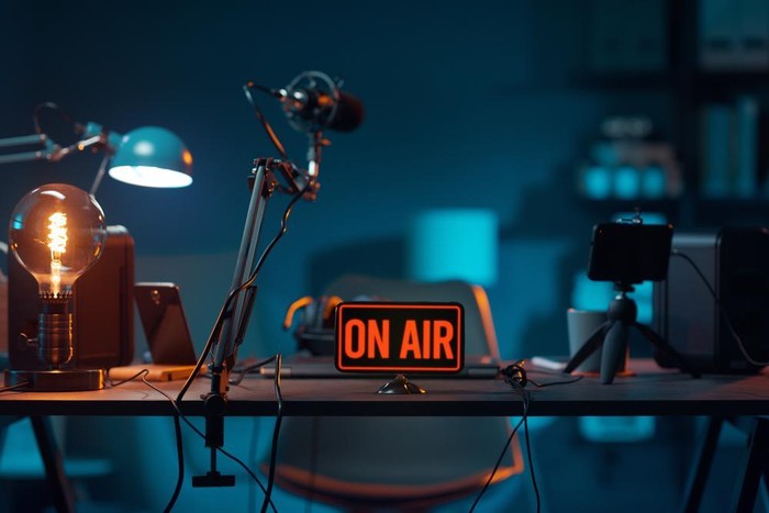 Ilustrasi Podcast