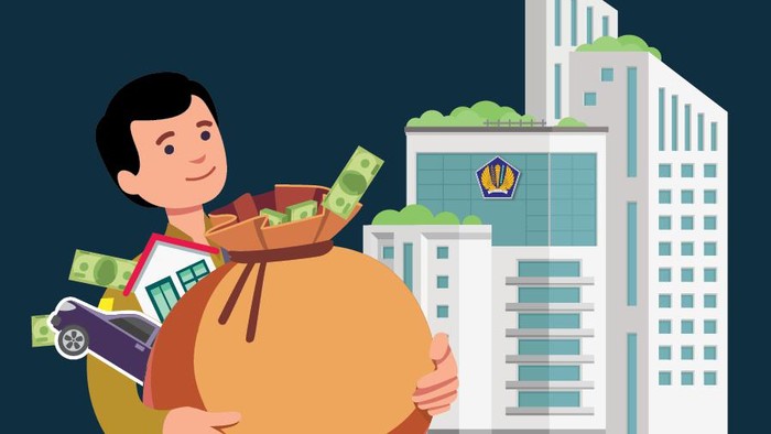 Infografis Aparatur Negara Wajib Lapor Harta