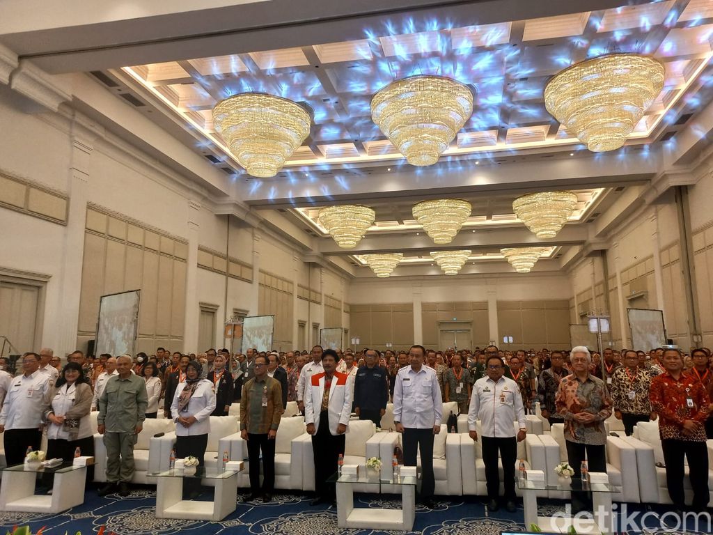Kepala BPIP Yudian Wahyudi mengatakan program Paskibraka harus bersifat transparan dan berstandar guna menciptakan kaderisasi pemimpin yang berkarakter. (Anggi Muliawati/detikcom)