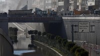 Permukaan laut naik di Iskenderun sekitar 200 meter setelah dua gempa berkekuatan 7,7 dan 7,6 magnitudo melanda.  