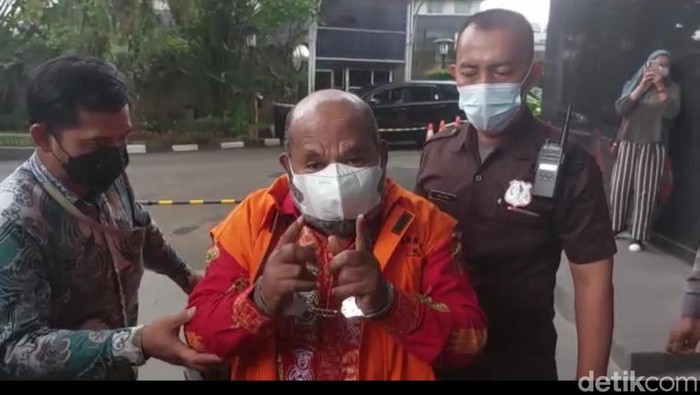 Lukas Enembe/ (Yogi/detikcom)