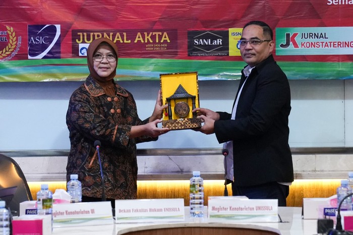Magister Kenotariatan UI Studi Banding ke Kenotariatan Unissula