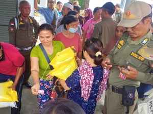 Harga Beras Naik, Diskoperindag Karangasem Gelar Operasi Pasar