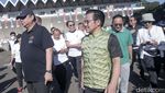 Momen Cak Imin-Airlangga Santai Bahas Pemilu 2024 di Istora Senayan
