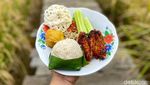 Makan di Restoran Ini Seperti di Rumah Nenek dengan Pemandangan Sawah
