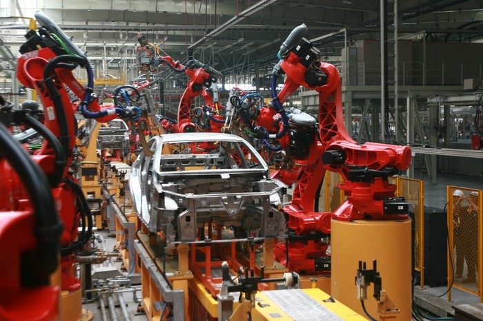Pabrik mobil Chery di Wuhu China