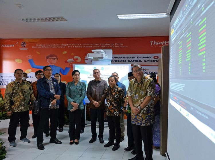 Top! Kini Ada Galeri Investasi di Untan Pontianak